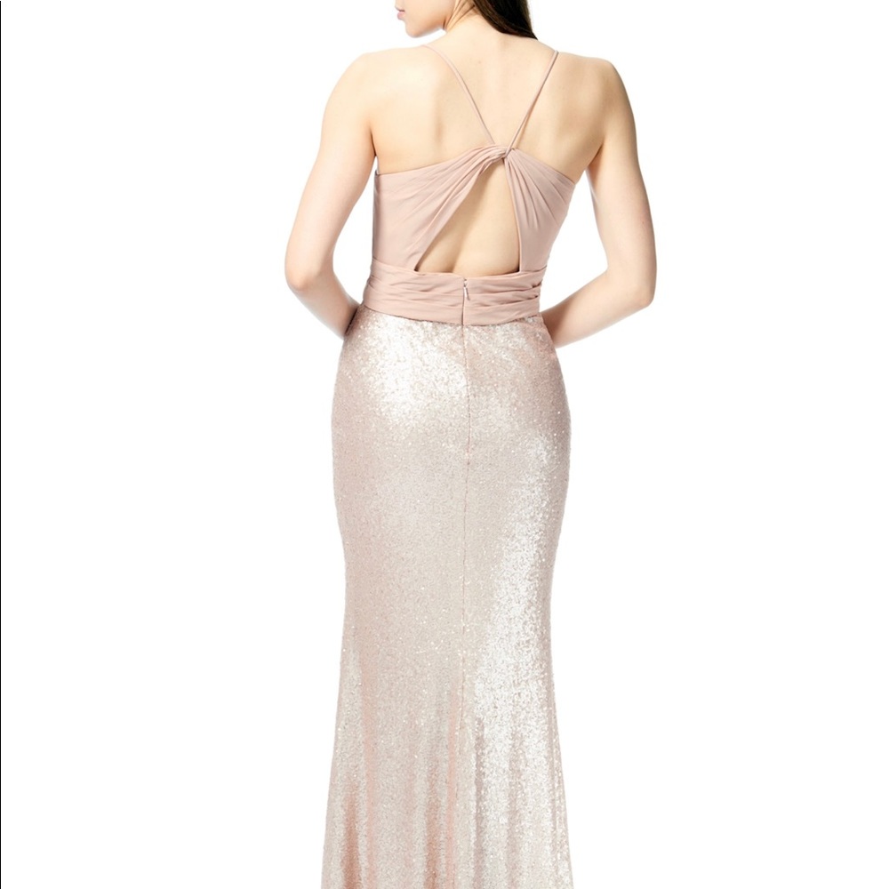 Bari Jay Sequin Formal Dress